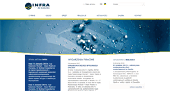 Desktop Screenshot of infra-sa.pl