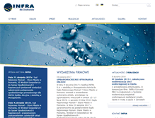 Tablet Screenshot of infra-sa.pl